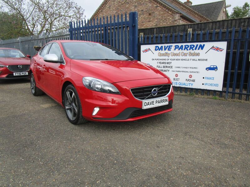 Used VOLVO V40 2015 Red in Wisbech, Cambridgeshire Dave Parrin Car Sales
